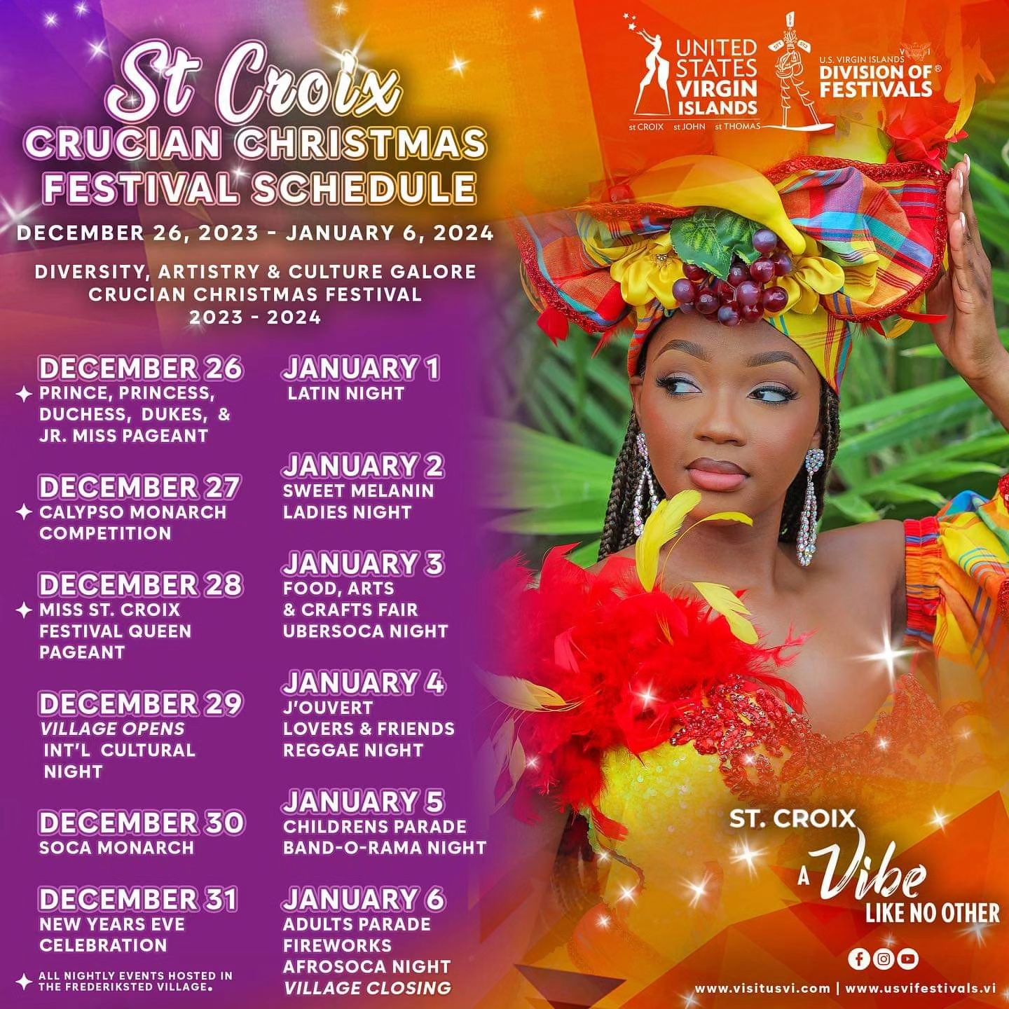 Miss St. Croix Festival Queen Pageant My Virgin Islands