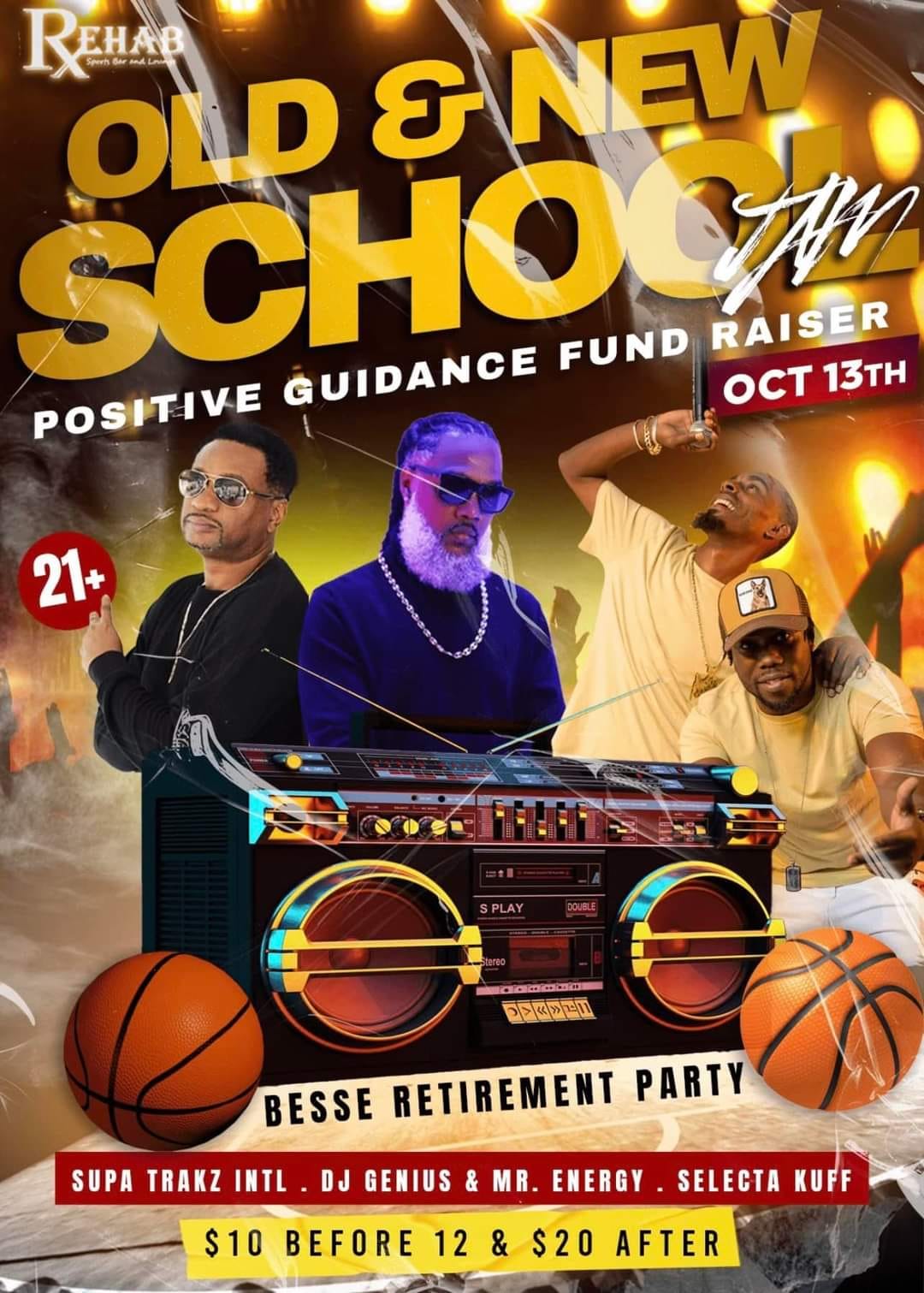 Old & New School Jam Positive Guidance Fund Raiser My Virgin Islands