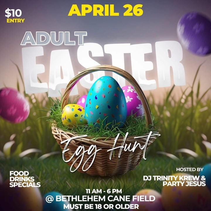 Adult Easter Egg Hunt - My Virgin Islands
