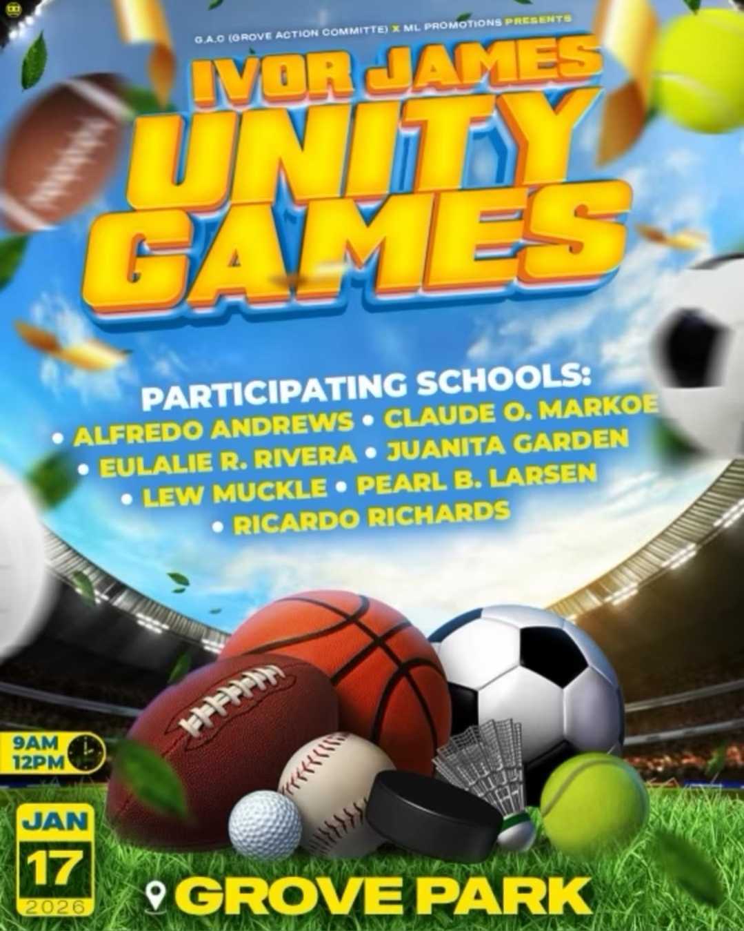 Ivor James Unity Games - My Virgin Islands